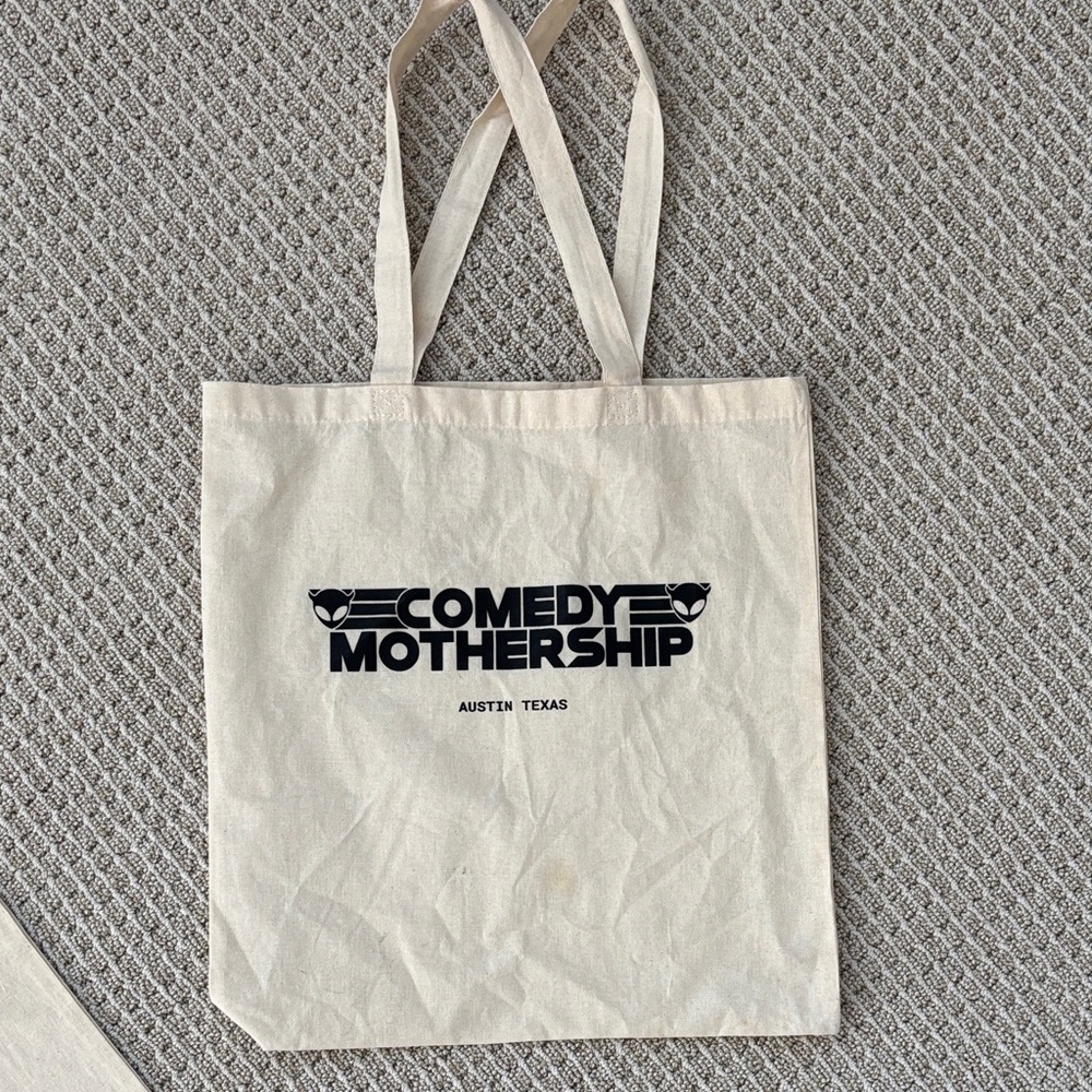 Austin Texas Canvas Tote Bag - Natural